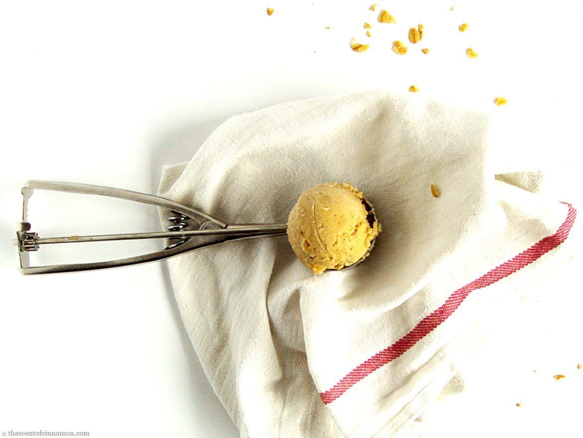vegan appeltaart ijs