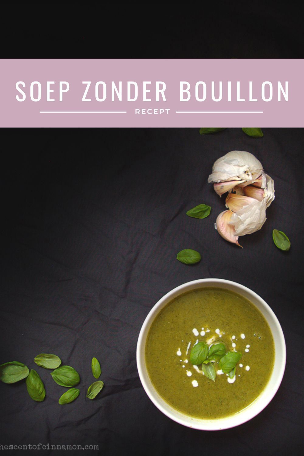 Recept Courgettesoep zonder bouillon
